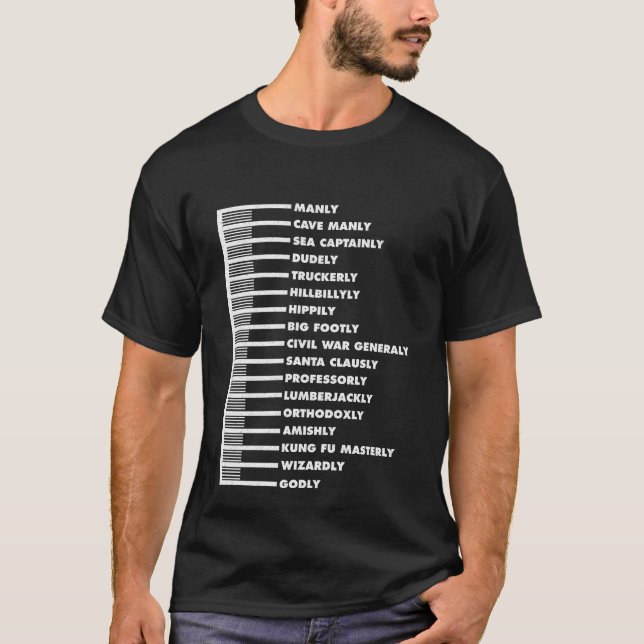 Beard Measurement T-Shirt (Front)