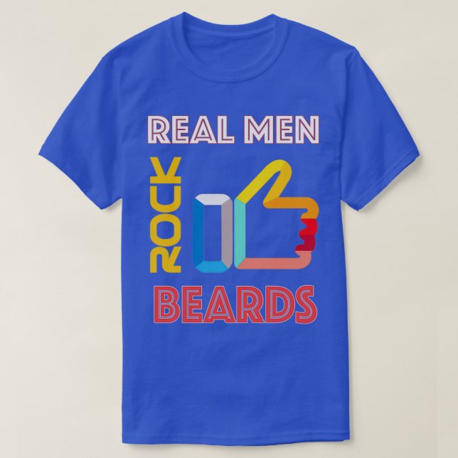 Beard Rock 1 T-Shirt (Design Front)