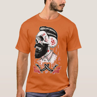Beard skull deep cuts T-Shirt