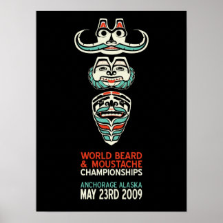Beard Totem Poster
