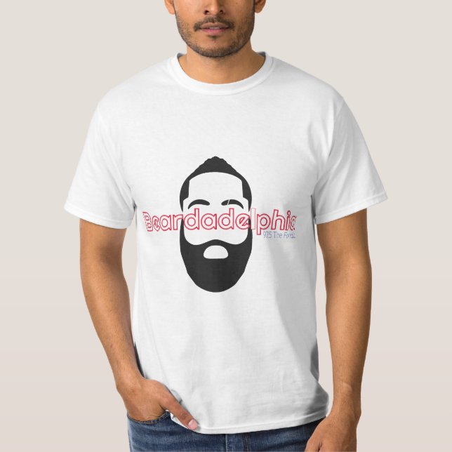 Beardadelphia Funny Beardadelphia Beard Dad  T-Shirt (Front)