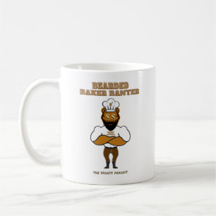 Bearded Baker Banter podcast logo Coffee Mug