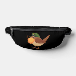 Bearded Birding Gallant Green Beret Bearded Bird Bum Bags