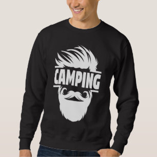 Bearded Camping Campfire Sweatshirt