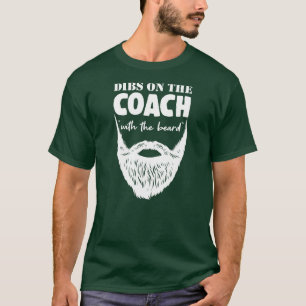 Bearded Coach Sports Mentor Trainer Beard Goatee T-Shirt