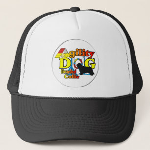 Bearded Collie Agility Gifts Trucker Hat