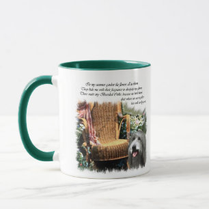 Bearded Collie Art Gifts Mug