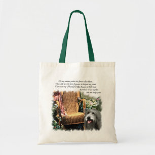 Bearded Collie Art Gifts Tote Bag