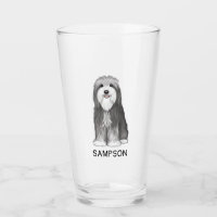 Bearded Collie Cartoon Dog | Cute Beardie Custom