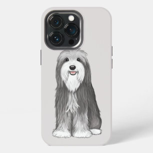 Bearded Collie Cartoon Dog iPhone 13 Pro Case
