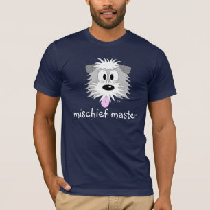 Bearded Collie Cartoon T-Shirt