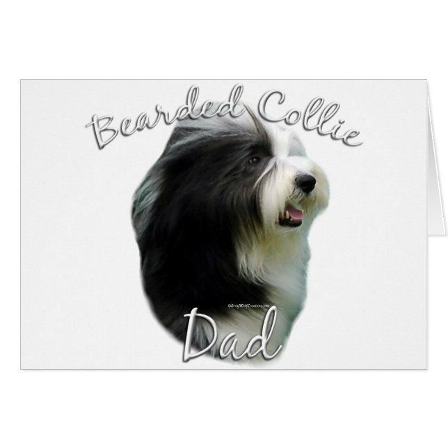 Bearded Collie Dad 2 (Front Horizontal)