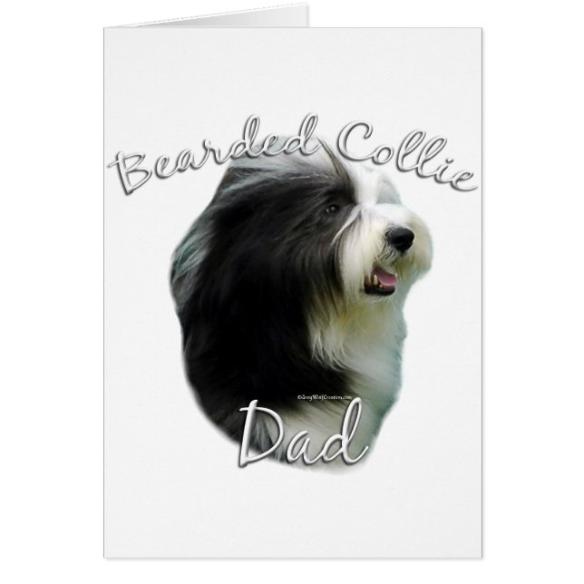Bearded Collie Dad 2 (Front)