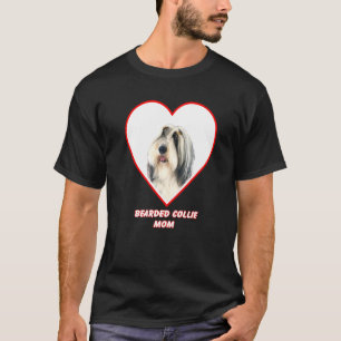 Bearded Collie Dog Mum 1 T-Shirt