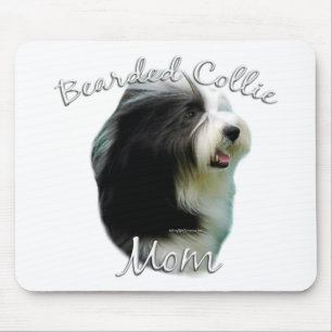 Bearded Collie Mum 2 Mouse Pad