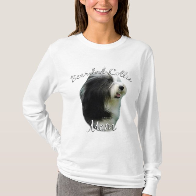 Bearded Collie Mum 2 T-Shirt (Front)