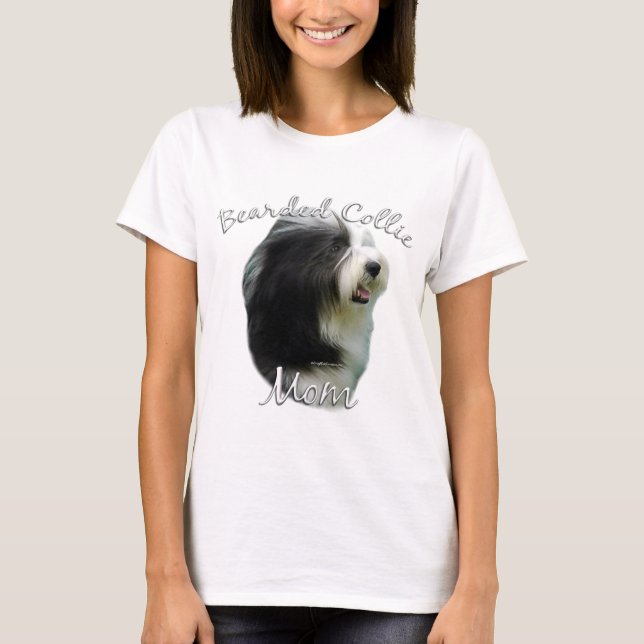 Bearded Collie Mum 2 T-Shirt (Front)