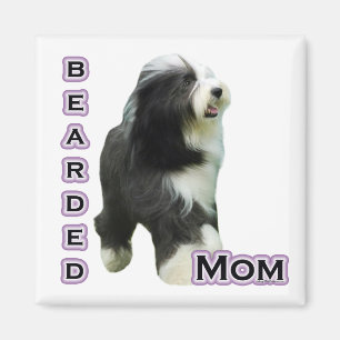 Bearded Collie Mum 4 - Magnet