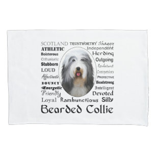 Bearded Collie Pillowcase
