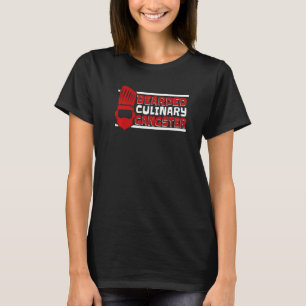 Bearded Culinary Gangster Chef De Cuisine Chef T-Shirt