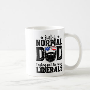 Bearded Dad Just A Normal Dad Trying Not To Raise Coffee Mug
