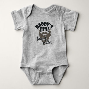 bearded daddy baby bodysuit
