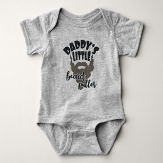 bearded daddy baby bodysuit