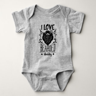 Bearded Daddy Onsie Baby Bodysuit