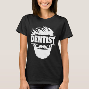 Bearded Dentist Tooth Shirt