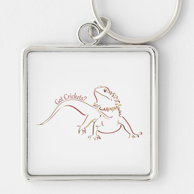 Bearded Dragon2 Key Ring (Front)