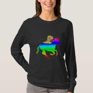 Bearded Dragon And Horse T-Shirt