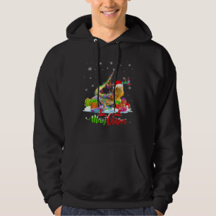 Bearded Dragon Animal Merry Christmas Party Family Hoodie