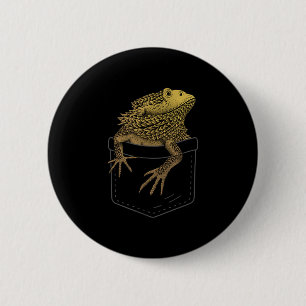 Bearded Dragon Art For Men Women Kids Bearded Drag 6 Cm Round Badge