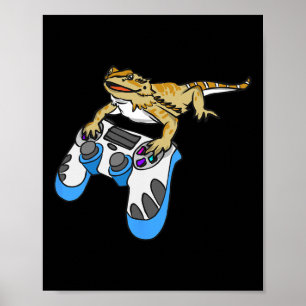 Bearded Dragon Bearded Dragons Lizard Poster