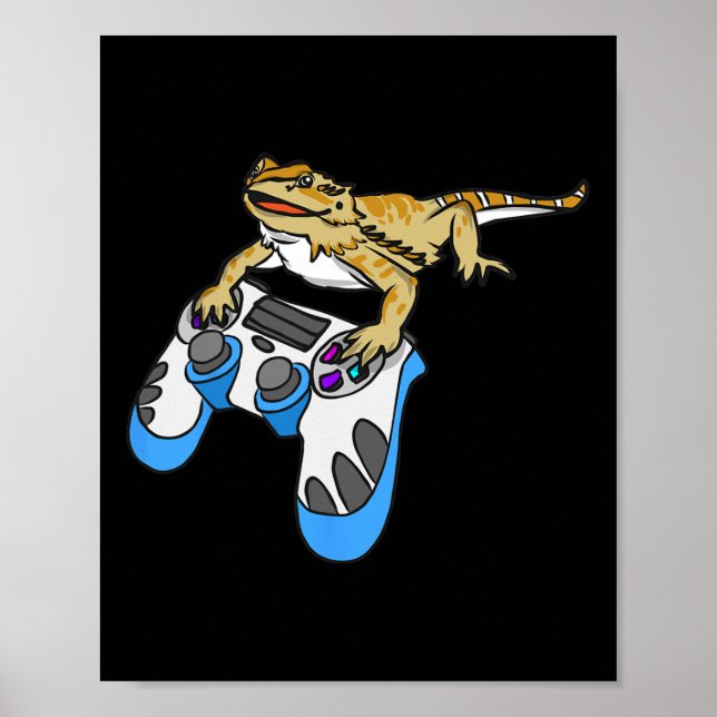 Bearded Dragon Bearded Dragons Lizard  Poster (Front)