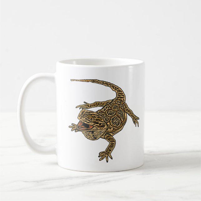 Bearded Dragon Coffee Mug (Left)
