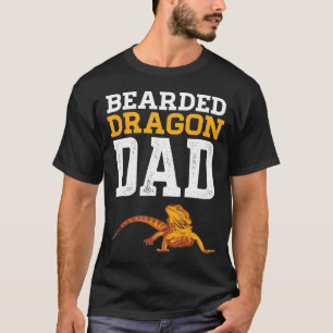 Bearded Dragon Dad Men Women Kid Girls Boys Owner T-Shirt