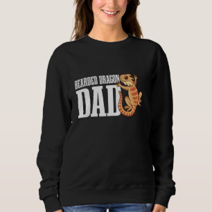 Bearded Dragon Dad Pet Lizard Sweatshirt