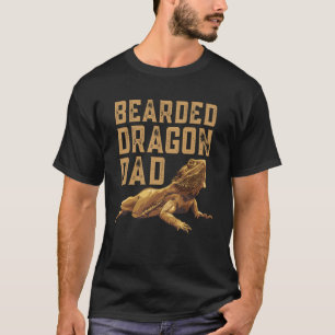 Bearded Dragon Dad Pogona Pet   Reptile Lizard T-Shirt