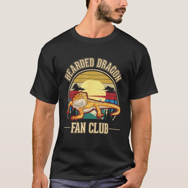 Bearded Dragon Fan Club T-Shirt (Front)