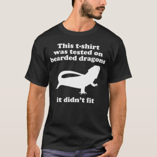 Bearded Dragon for Men Women Kids Sarcastic T-Shirt