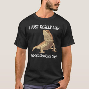 Bearded Dragon For Men Women Lizard Herpetolog T-Shirt