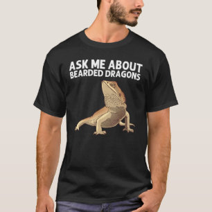 Bearded Dragon For Men Women Lizard Herpetology T-Shirt