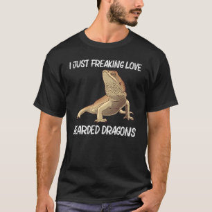 Bearded Dragon For Men Women Lizard Herpetology T-Shirt