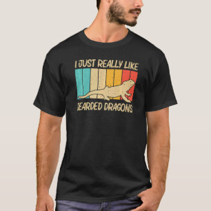 Bearded Dragon For Men Women Reptile Iguana Lizard T-Shirt