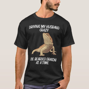 Bearded Dragon For Women Mum Lizard Herpetolog T-Shirt