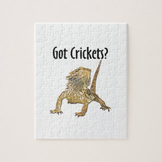 Bearded Dragon Got Crickets Jigsaw Puzzle