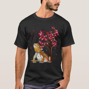 Bearded Dragon  Heart Tree Bearded Dragon Valentin T-Shirt