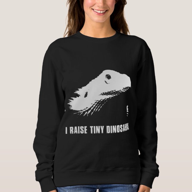 Bearded Dragon Lizard Beard Idea Sweatshirt (Front)