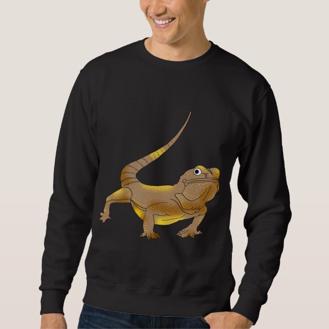 Bearded Dragon Lizard Men Women Kid Sweatshirt (Front)